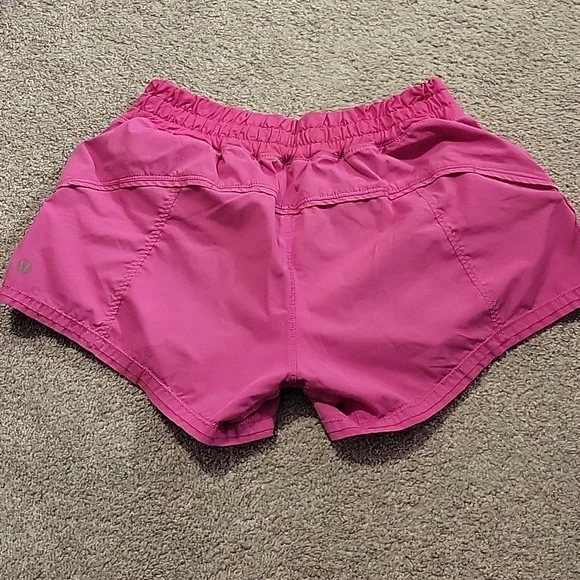 Lululemon Pink Shorts With Pockets - Picture 2 of 5